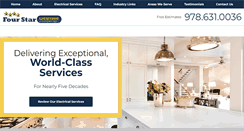Desktop Screenshot of fourstarlighting.net